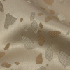 British Imported Sandstone Pebbles Satin Faced Metallic Drapery Jacquard - Detail | Mood Fabrics