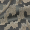 British Imported Slate Abstract Clouds Drapery Jacquard - Detail | Mood Fabrics