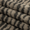 British Imported Fossil Abstract Stripes Drapery Jacquard - Folded | Mood Fabrics