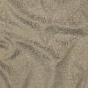 British Imported Latte Delicate Paisley Cotton and Recycled Polyester Drapery Jacquard | Mood Fabrics