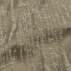 British Imported Latte Striated Recycled Polyester Drapery Jacquard - Detail | Mood Fabrics