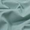 British Aqua Soft Cotton and Polyester Canvas - Detail | Mood Fabrics