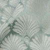 British Imported Mineral Palm Fans Drapery Jacquard - Detail | Mood Fabrics