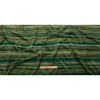 British Imported Olive Painterly Stripes Polyester Velvet - Full | Mood Fabrics
