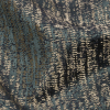 British Imported River Distressed Metallic Satin-Faced Drapery Jacquard - Detail | Mood Fabrics