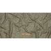 British Imported Sage Distressed Metallic Satin-Faced Drapery Jacquard - Full | Mood Fabrics