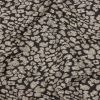 British Imported Ebony Leopard Spots Drapery Jacquard | Mood Fabrics