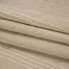 British Imported Sand Textured Stripes Cotton Blend Twill - Folded | Mood Fabrics