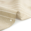 British Imported Sand Textured Stripes Cotton Blend Twill - Detail | Mood Fabrics