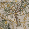 British Imported Lemon Pheasants in the Orchard Drapery Jacquard | Mood Fabrics
