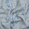 British Imported Seaspray Prairie Willow Embroidered Drapery Woven | Mood Fabrics