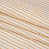 British Imported Dijon Candy Striped Printed Slubbed Cotton Canvas - Folded | Mood Fabrics