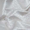 British Shell Geometric Satin-Faced Jacquard - Detail | Mood Fabrics