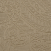 British Gold Tone-on-Tone Paisley Jacquard - Detail | Mood Fabrics