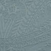 British Duckegg Tone-on-Tone Paisley Jacquard - Detail | Mood Fabrics