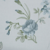 British Forget Me Not Floral Printed Cotton Sateen - Detail | Mood Fabrics