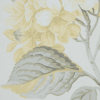 British Lemon Floral Printed Cotton Canvas - Detail | Mood Fabrics