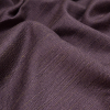 British Aubergine Raffia-Like Basket Woven Polyester Blend - Detail | Mood Fabrics