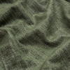 British Fern Herringbone Chenille - Detail | Mood Fabrics