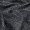 British Monochrome Herringbone Chenille - Detail | Mood Fabrics