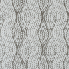 British Linen Jacquard with Striped Leafy Impression | Mood Fabrics