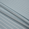British Sky Pencil Striped Cotton Woven - Folded | Mood Fabrics