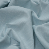 British Sky Slubbed Cotton Woven - Detail | Mood Fabrics
