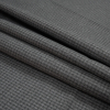 British Mist Houndstooth Brushed Woven - Folded | Mood Fabrics