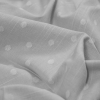 British Dove Polka Dotted Cotton Woven - Detail | Mood Fabrics