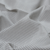 British Dove Candy Striped Cotton Woven - Detail | Mood Fabrics