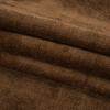 Lanton Mocha Chenille Upholstery Woven - Folded | Mood Fabrics