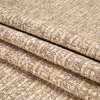 Caprona Cafe Striated Tweed Upholstery Chenille - Folded | Mood Fabrics