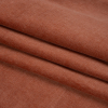 Corry Brick Polyester and Cotton Upholstery Velvet - Folded | Mood Fabrics