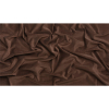 Corry Chocolate Polyester and Cotton Upholstery Velvet - Full | Mood Fabrics