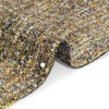 Valemount Earth Striped Upholstery Boucle - Detail | Mood Fabrics