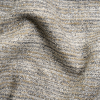 Valemount Smoke Striped Upholstery Boucle | Mood Fabrics