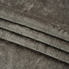 Odie Steel Textured Upholstery Chenille - Folded | Mood Fabrics