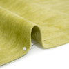 Tonnet Lime Upholstery Chenille with Latex Backing - Detail | Mood Fabrics