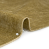 Tonnet Pear Upholstery Chenille with Latex Backing - Detail | Mood Fabrics