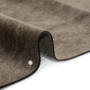 Tonnet Quartz Upholstery Chenille with Latex Backing - Detail | Mood Fabrics