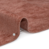 Tonnet Rose Upholstery Chenille with Latex Backing - Detail | Mood Fabrics