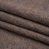 Wyverstone Twilight Upholstery Tweed with Latex Backing - Folded | Mood Fabrics