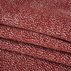 Remus Cherry Spotted Upholstery Chenille - Folded | Mood Fabrics