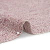 Heath Mauve Tweed Upholstery Woven with Latex Backing - Detail | Mood Fabrics