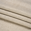 Tillery Linen Heathered Herringbone Striped Blackout Polyester Drapery Twill - Folded | Mood Fabrics