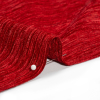 Mayberry Red Apple Striated Luxe Double Wide Chenille - Detail | Mood Fabrics