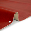 Alida Lipstick Faux Upholstery Leather with Brushed Fabric Backing - Detail | Mood Fabrics