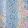 Soft Blue/Orchid/Kiwi/Gold/Whi Reptile-Floral Cotton-Lycra Twill | Mood Fabrics