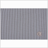 Italian White/Charcoal/Olive/Oxidized Striped Imitation Faille Stretch Cotton Woven - Full | Mood Fabrics