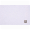 White Tone-on-Tone Flocked Paisley Cotton - Full | Mood Fabrics